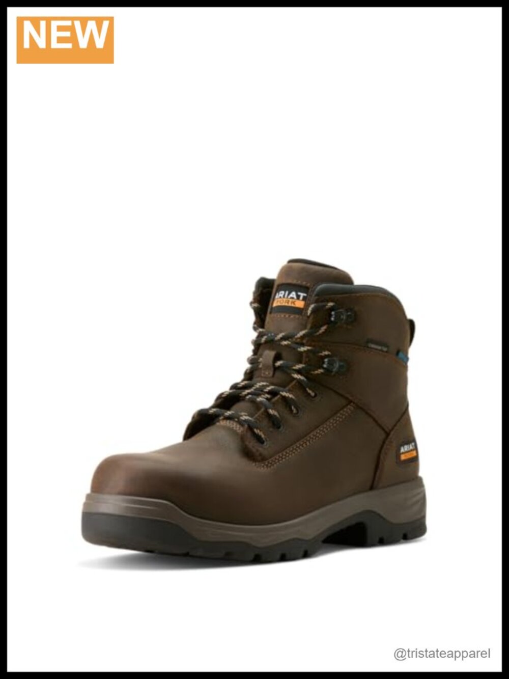 Mens Waterproof Carbon Toe Work Boots Leather Duratread Industrial Construction